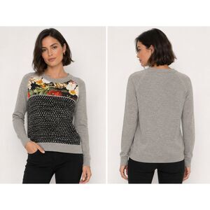 J Crew combo sweater